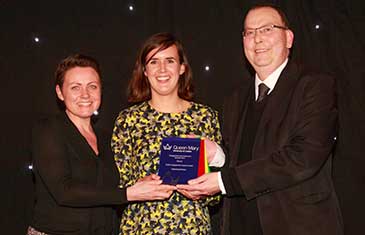 Pictured (L-R): Harriet Smith, Alison Thomson, and Peter McOwan