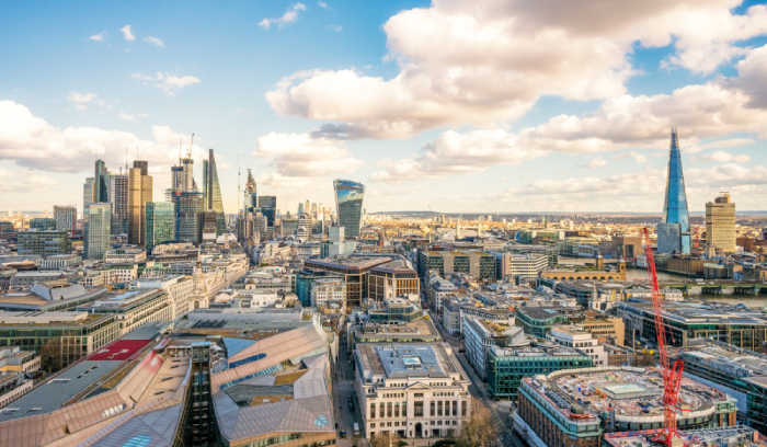 An image of the London Skyline