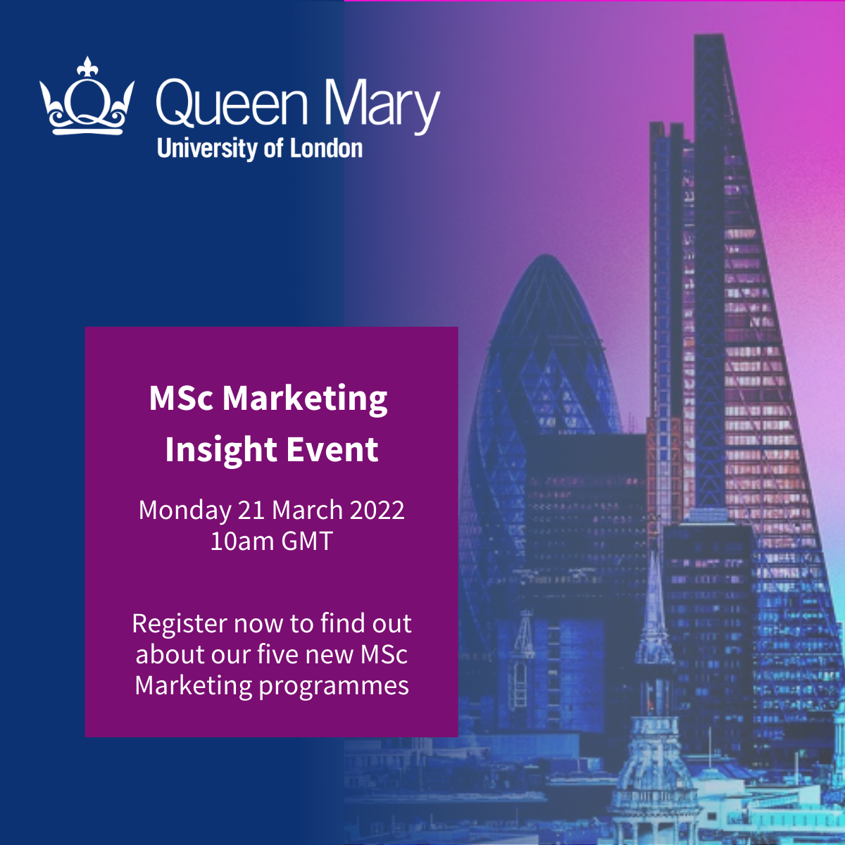 MSc Marketing Insight Session