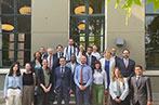 Dr Tibisay Morgandi with other attendees at the conference on ‘Counterclaims in International Law’ at Leiden University