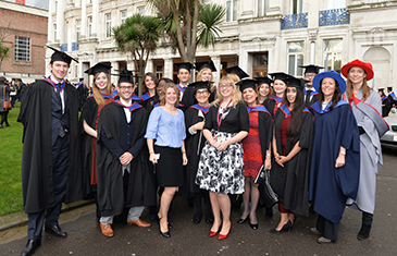 LLM in Paris students at graduation