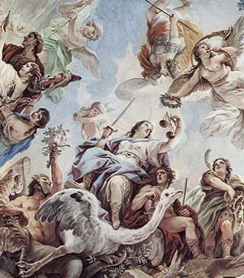 Luca Giordano, Justizia (1684–1686). Palazzo Medici Riccardi, Florence