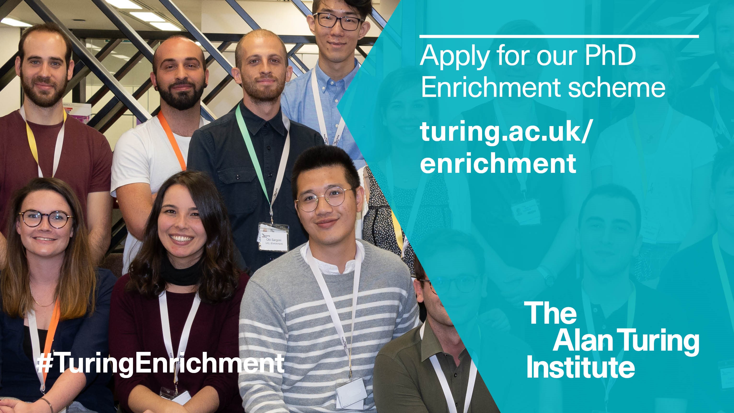 Turing Institute PhD enrichment scheme logo