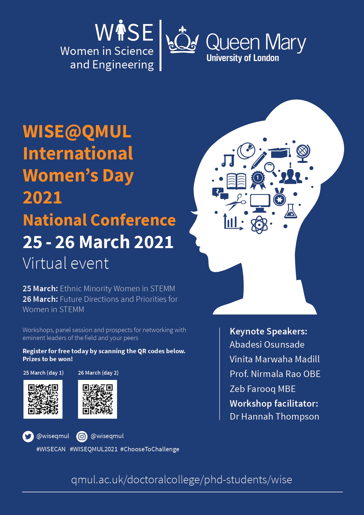 WISE Conference 2021 Advertising Poster