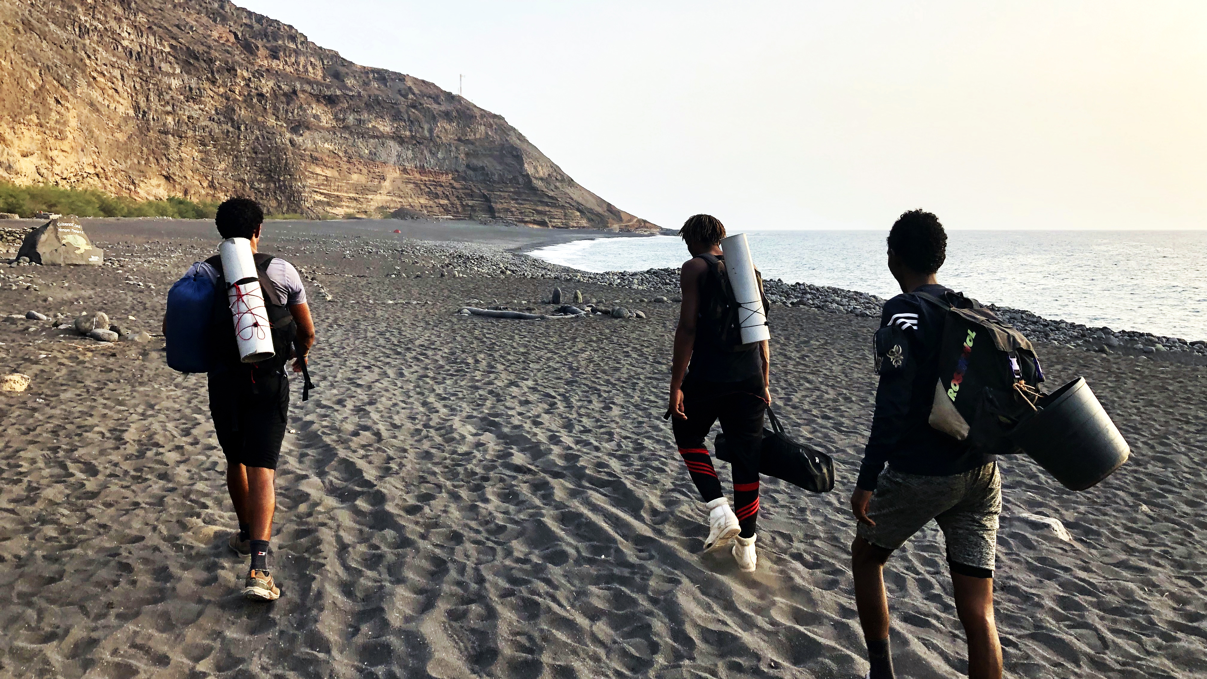 Start of turtle patrol in Santo Antão.