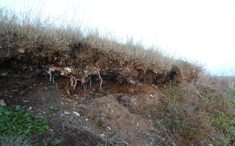 Coastal erosion