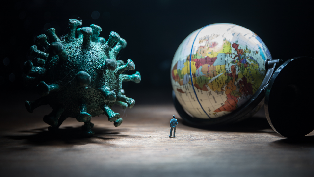 Virus and the globe