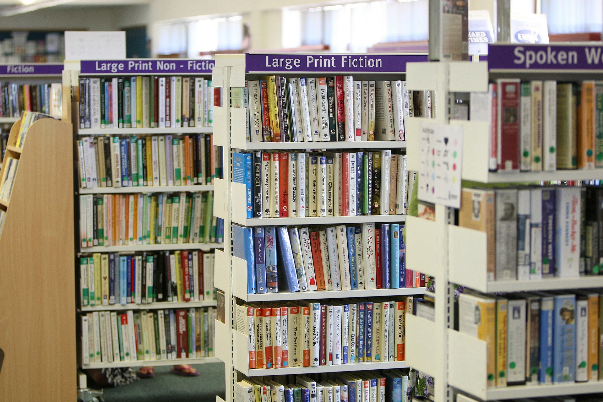 Books on Shelves