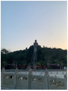 Photo of a temple in Hong Kong