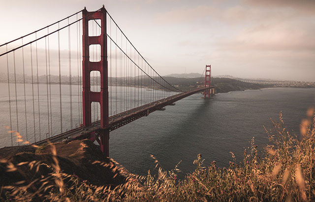 Golden Gate Bridge in San Francisco