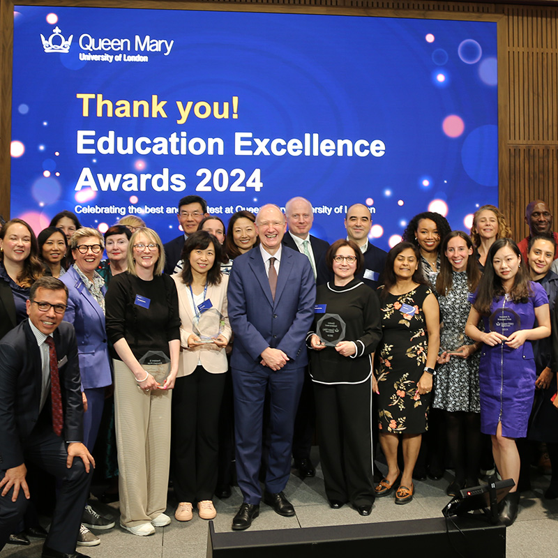 Group photo with winners of the Education Excellence Awards 2024