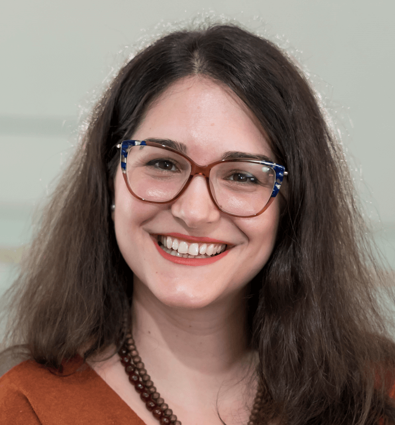 Headshot of alumna Eva Zarkadoula