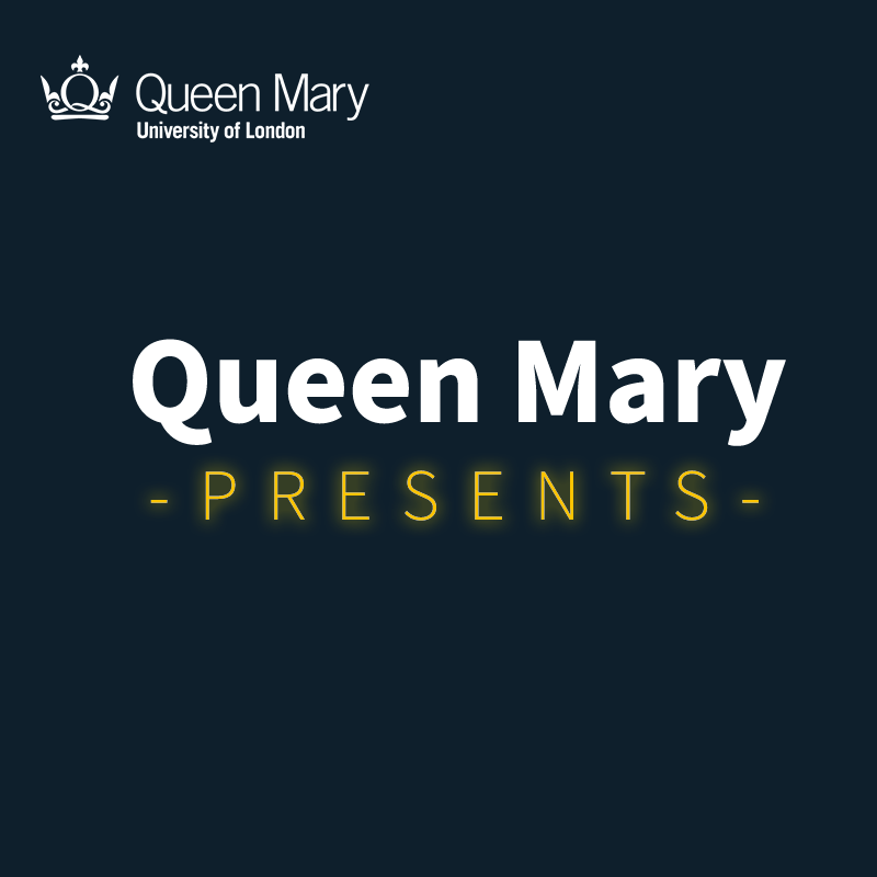 Queen Mary presents logo