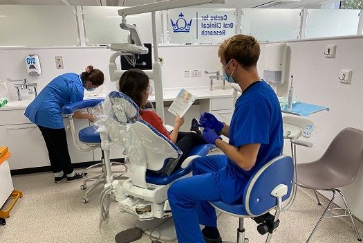 Staff and students in IOD Centre for Oral Clinical Research