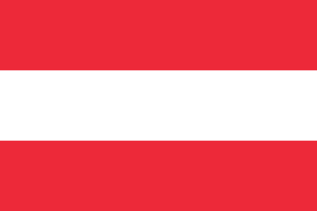 Flag for Austria