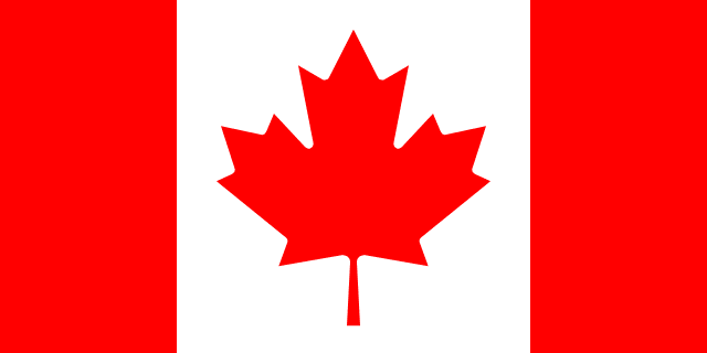 Flag for Canada