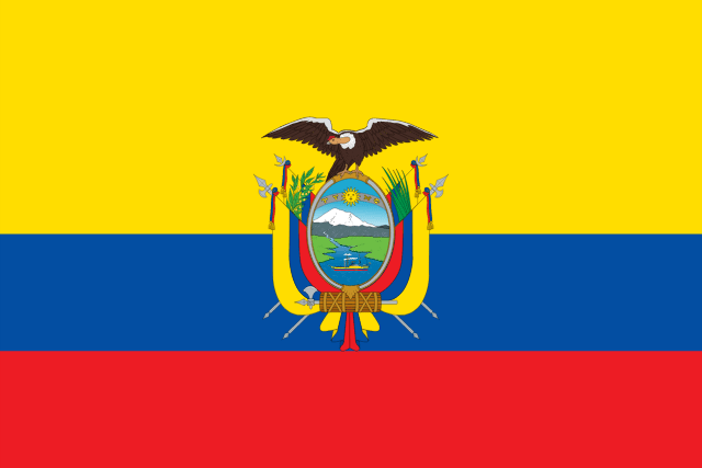 Flag for Ecuador