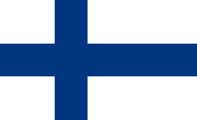 Flag for Finland