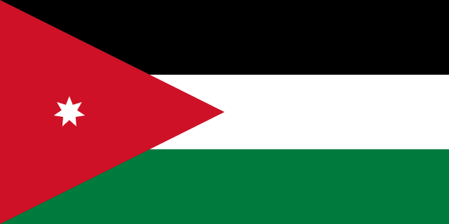 Flag for Jordan