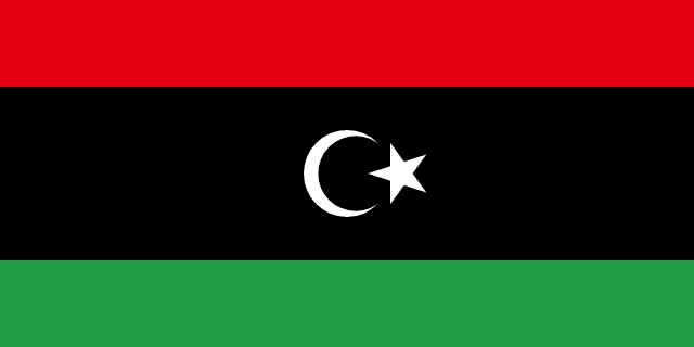 Flag for Libya