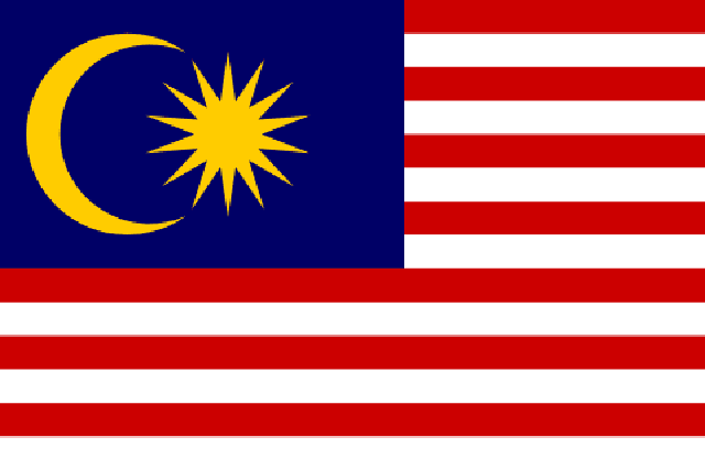 Flag for Malaysia