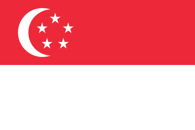 Flag for Singapore