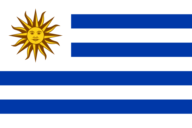 Flag for Uruguay