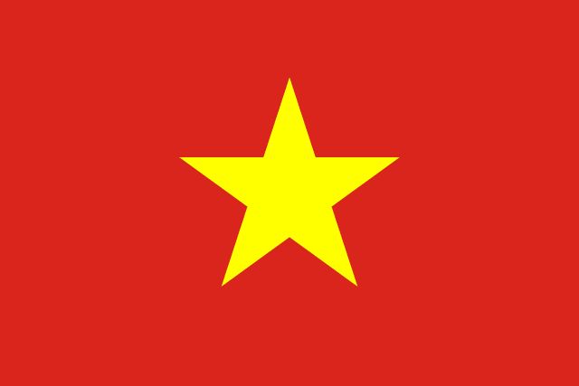 Flag for Vietnam