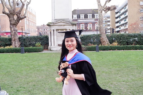 Linh Dao LLM graduate from Vietnam 