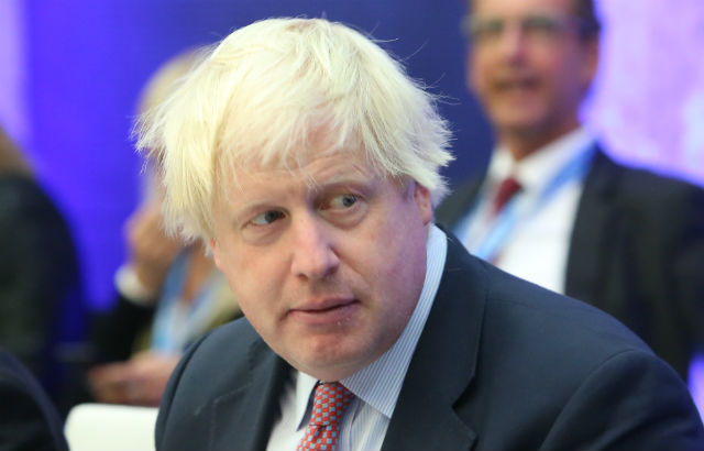 Photograph of Boris Johnson