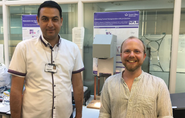 Dr Fuad Alhaj Omar and Dr Joe Briscoe