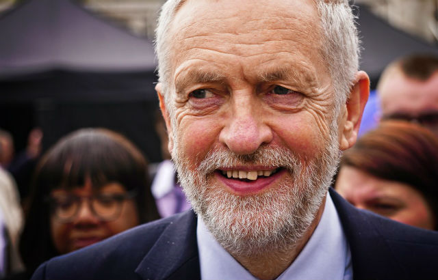 Photograph of Jeremy Corbyn MP 