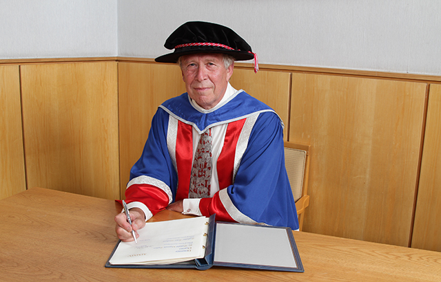 Dr D Maxwell Parkin, Doctor of Science (DSc)