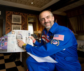 British-born astronaut Richard Garriott