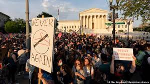 Photo of Pro-Abortion rally outside the US Supreme Court