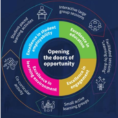 Four pillars of teaching excellence