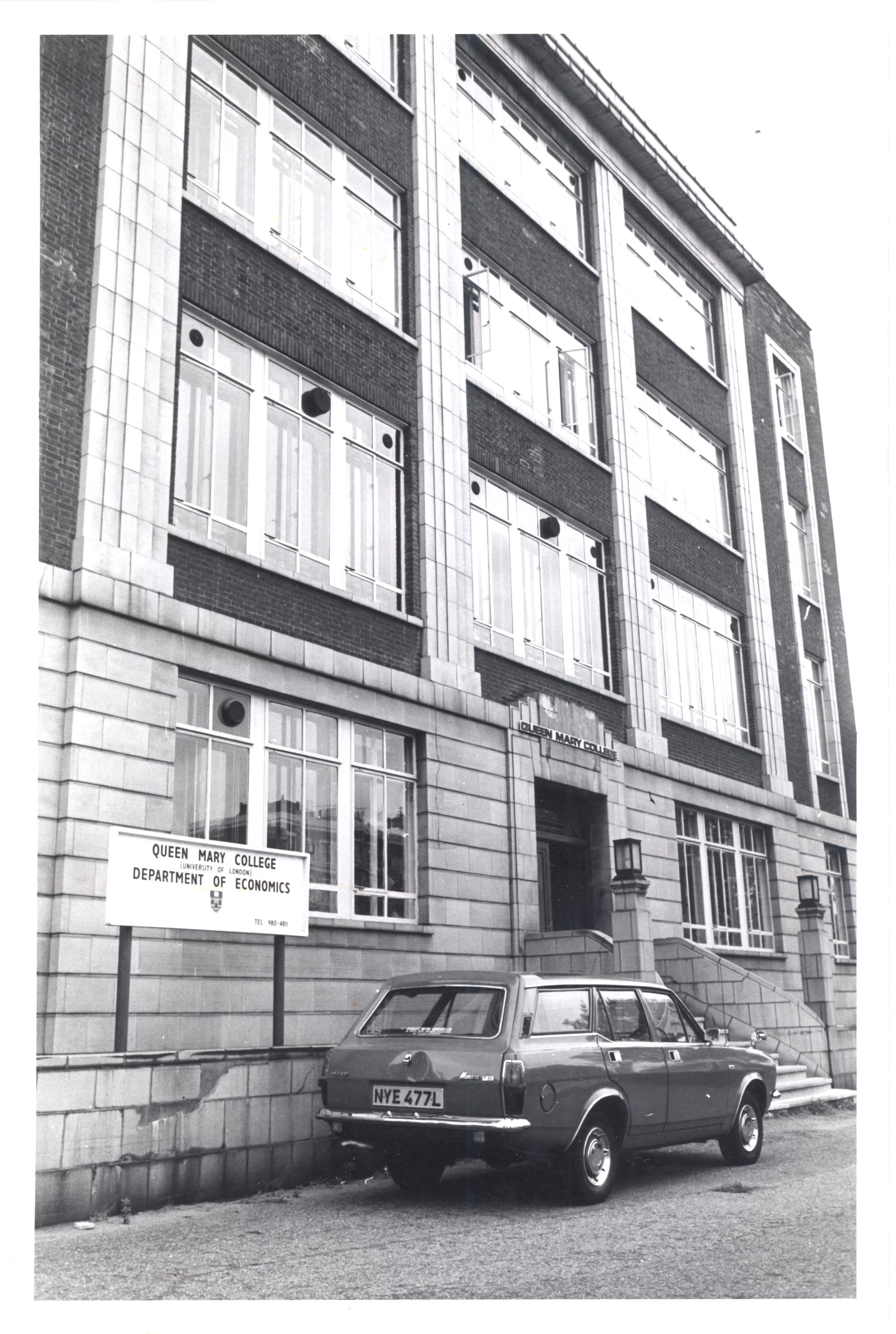 Archive Photo of Department of Economics Building