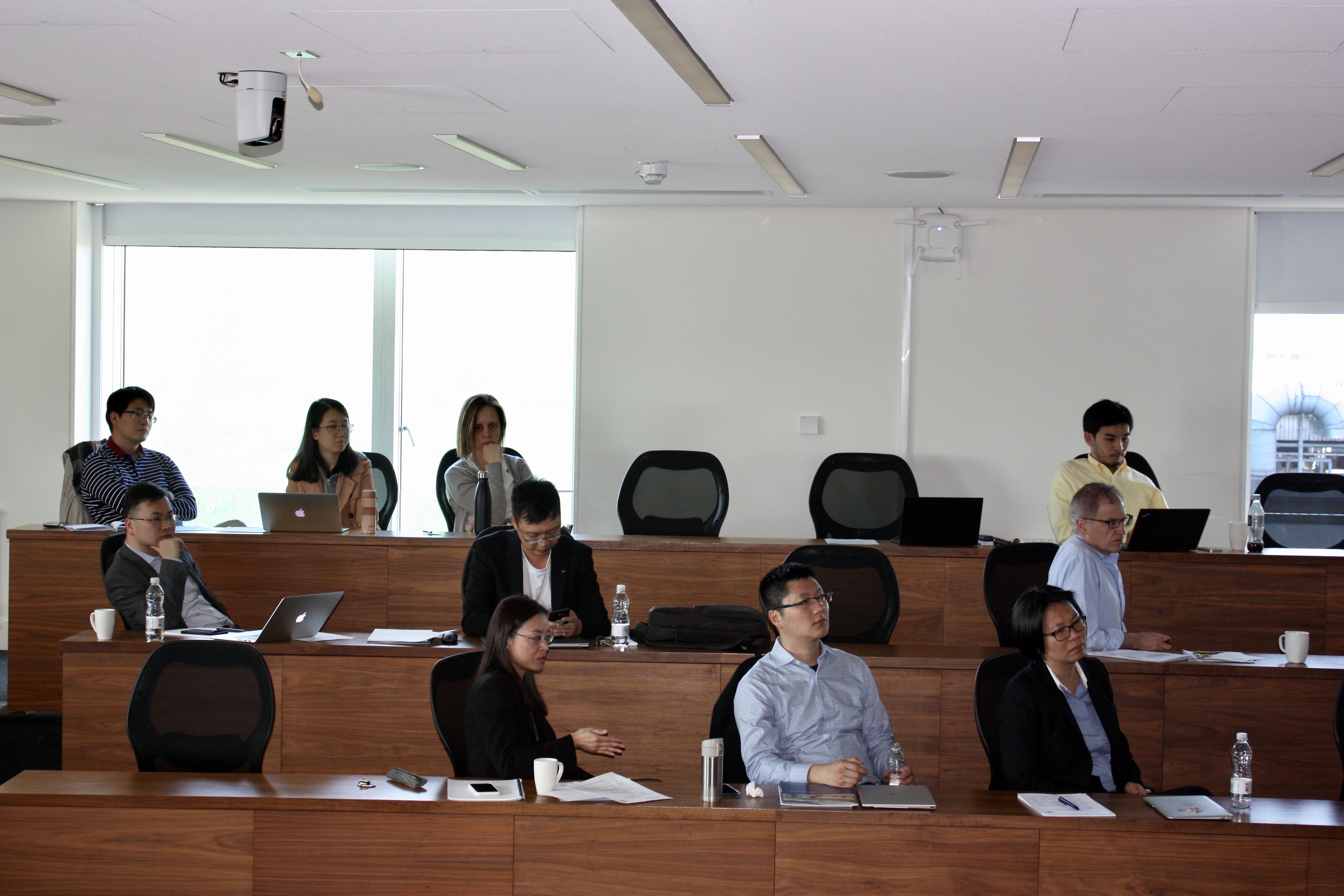 Post-Experiences Students in Harvard Style Lecture Theatre