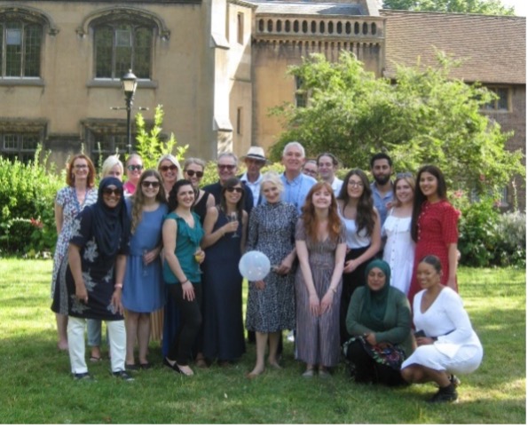 A group photo of the Health and Lifestyle Research Unit staff members